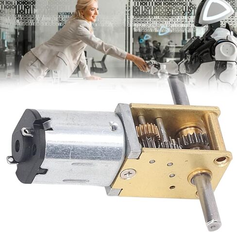 DC Gear Motor Mini High Torque 30rpm محرك تقليل ترس المعادن مع مقعد ثابت لأجهزة Robotics للسيارات الذكية in Saudi Arabia