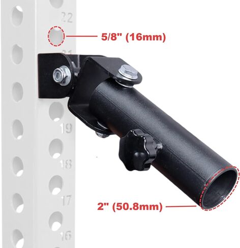 T Bar Row Landmine Attachment for Barbell 360° Swivel landmine Base Fits 2" Barbell bar,Power Cage Landmine Attachment for Gym Home Fitness in Kuwait