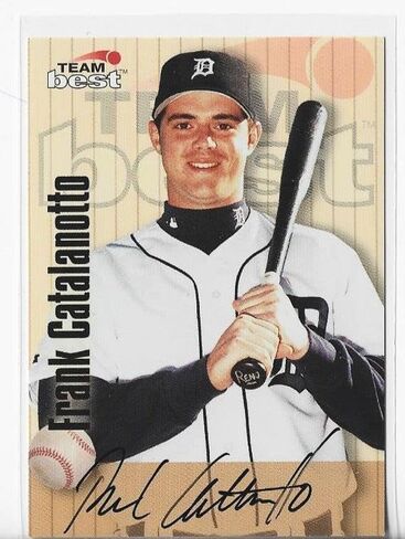 Frank Catalanotto 1998 Team Best Autograph Card - MLB Autographed Baseball Cards in Saudi Arabia