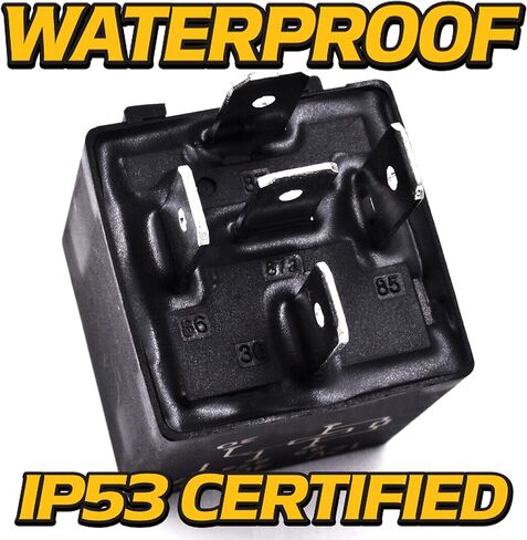 HD Switch 12V 40A Waterproof Relay Replaces Snapper Ferris 7028570 7028570SM 7028570YP w/LED Indicator Light & Dielectric Grease in Saudi Arabia