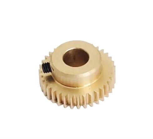 Pinion Hardware for Mechanical Rotation 2pcs 0.5M 36 37 38 39 40 41 42 43 44 45 46 47 48 49 50 Teeth Brass Step Spur Gear Bore 8mm(43 Teeth) in Kuwait