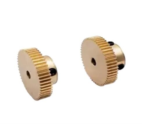 Pinion Hardware for Mechanical Rotation 2pcs 0.5M 36 37 38 39 40 41 42 43 44 45 46 47 48 49 50 Teeth Brass Step Spur Gear Bore 8mm(43 Teeth) in Kuwait