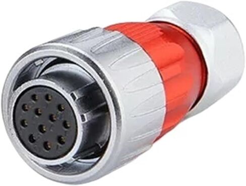 موصل إشارة الطاقة 12 دبوس الإناث في الهواء الطلق IP67 IP67 in Kuwait