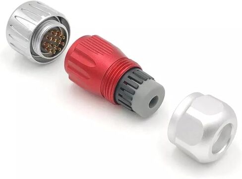 موصل إشارة الطاقة 12 دبوس الإناث في الهواء الطلق IP67 IP67 in Kuwait