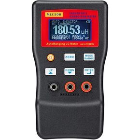 Current Signal Generator Digital Capacitance Inductance Meter Auto-Ranging Component Tester 500KH LC RC Oscillation Inductance Multimeter, Black in Kuwait