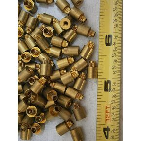 New Pack of 67204-440-B-.133-1 Swage Standoffs 1/4 x 1/4 4/40 Brass Lot of 20#3786 Multi-Purpose Comprehensive Hardware Fastener Assortment Kit WnyNEH05776 in Saudi Arabia