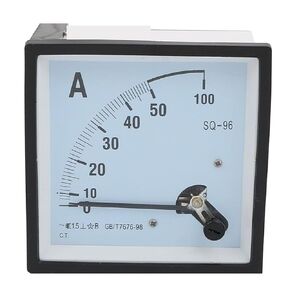 SQ-96 نوع المؤشر ACMETER 5A 10A 20A 30A 50A لوحة التناظرية مقياس مقياس المقياس AMPEREMETER 1PCS (10A) in Kuwait