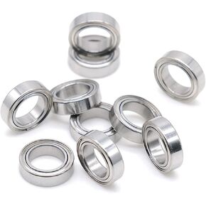 R168Z R168-2ZZDeep Groove Ball Bearings 6.35 X 9.525 X 3.175mm 1/4" X 3/8" X 1/8" 5PCS in Saudi Arabia