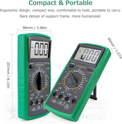 مولد الإشارة الحالي الرقمي Multimeter 1999 يحسب اختبار الكهرباء فولتميتر in Saudi Arabia