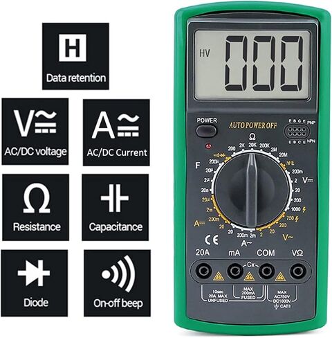 مولد الإشارة الحالي الرقمي Multimeter 1999 يحسب اختبار الكهرباء فولتميتر in Saudi Arabia