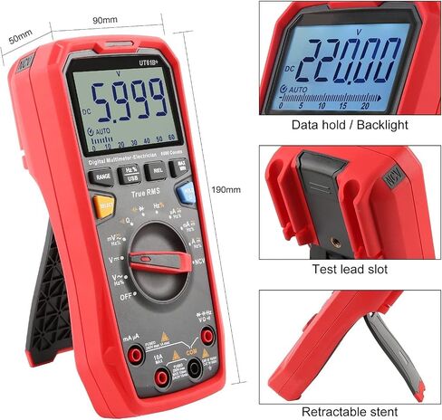 مولد الإشارة الحالي Multimeter 1000V الجهد الجهد الحالي اختبار السعة in Saudi Arabia