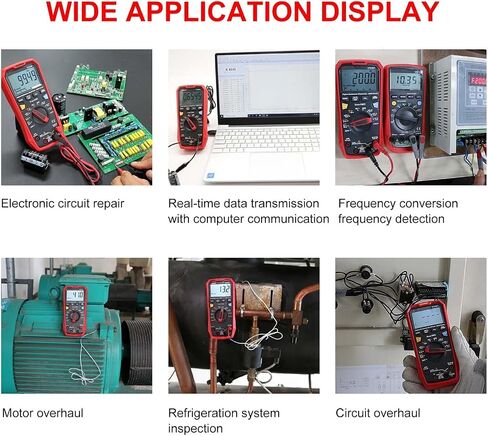 مولد الإشارة الحالي Multimeter 1000V الجهد الجهد الحالي اختبار السعة in Saudi Arabia