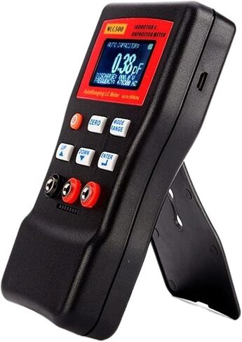 Current Signal Generator Digital Capacitance Inductance Meter Auto-Ranging Component Tester 500KH LC RC Oscillation Inductance Multimeter, Black in Saudi Arabia