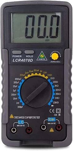 Current Signal Generator Digital Multimeter Meter Capacitance Tester Inductance Tester Resistance Meter, Yellow in Kuwait