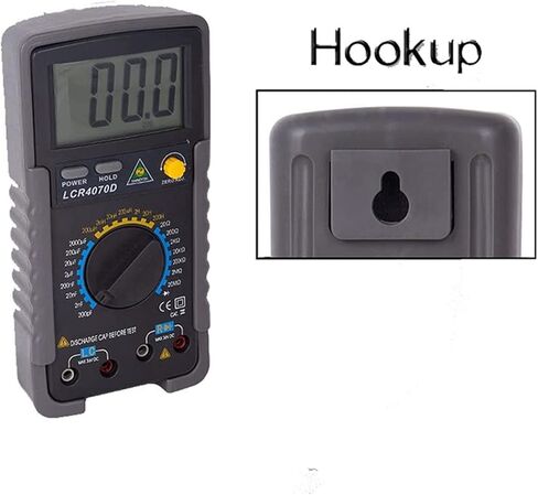 Current Signal Generator Digital Multimeter Meter Capacitance Tester Inductance Tester Resistance Meter, Yellow in Kuwait