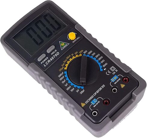 Current Signal Generator Digital Multimeter Meter Capacitance Tester Inductance Tester Resistance Meter, Yellow in Kuwait