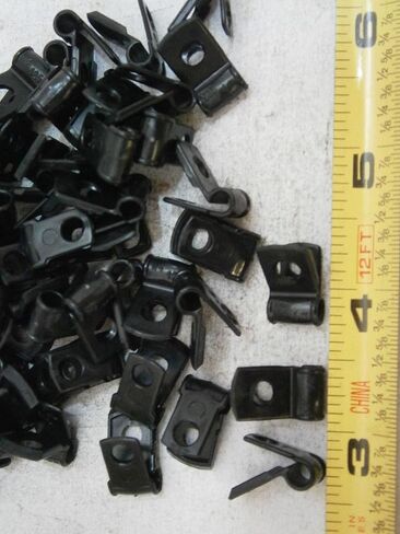 New Pack of W4NY-125-0 Cable Cl s 9.52mm Wide Black Nylon Lot of 100#4874 Multi-Purpose Comprehensive Hardware Fastener Assortment Kit WnyNEH05959 in Saudi Arabia