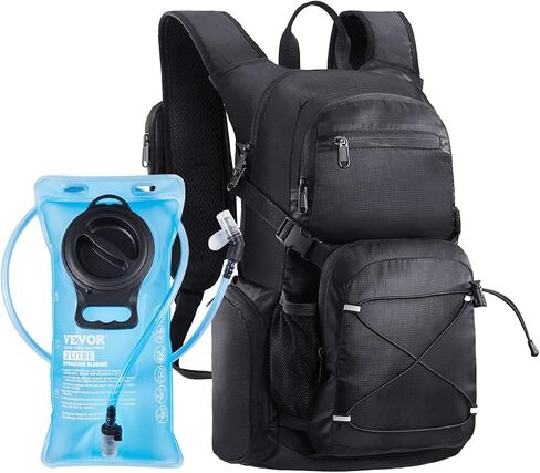 VEVOR Hydration Backpack, Insulated Hydration Pack Backpack with Water Bladder, Hiking Water Backpack with Storage for Men Women, Hydro Water Daypack for Hiking Running Cycling Camping in Saudi Arabia