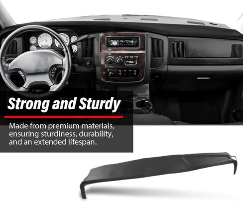 G-Plus Dashboard Plastic Dash لوحة متوفرة مع 2002 2003 2004 2005 RAM 1500 2500 3500 Pickup 5GT31XDVAA ، 5GT31XDVAB ، 5GT31XDVAC Black in Kuwait