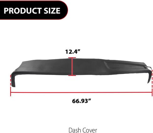 G-Plus Dashboard Plastic Dash لوحة متوفرة مع 2002 2003 2004 2005 RAM 1500 2500 3500 Pickup 5GT31XDVAA ، 5GT31XDVAB ، 5GT31XDVAC Black in Kuwait