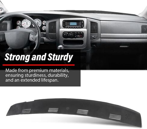 G-Plus Dashboard Plastic Dash لوحة متوفرة مع 2002 2003 2004 2005 RAM 1500 2500 3500 Pickup 5GT31XDVAA ، 5GT31XDVAB ، 5GT31XDVAC Black in Saudi Arabia