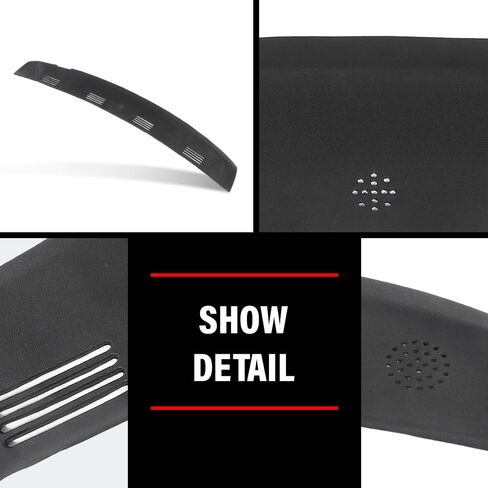G-Plus Dashboard Plastic Dash لوحة متوفرة مع 2002 2003 2004 2005 RAM 1500 2500 3500 Pickup 5GT31XDVAA ، 5GT31XDVAB ، 5GT31XDVAC Black in Saudi Arabia