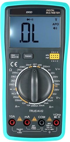 Current Signal Generator Digital Multimeter Multifunctional Handheld AC Voltage Current Meter Capacitance Resistance Diode Instrument in Kuwait