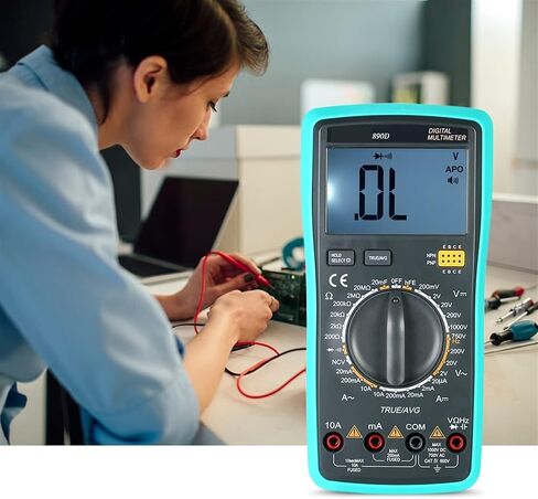 Current Signal Generator Digital Multimeter Multifunctional Handheld AC Voltage Current Meter Capacitance Resistance Diode Instrument in Kuwait