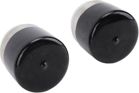 Tissting 2PCS Trailer Bearing Buddies ، 1.78in/4.5 سم من الفولاذ المقاوم للصدأ المقاوم للصدأ مقطورة العجلة المركز غطاء محمل محامي محفوظ مع حمالات الصدر الواقية لقارب المقطورة in Kuwait