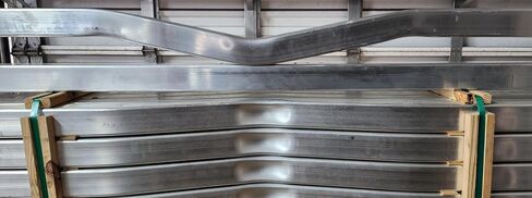 Generic Boat Trailer Aluminum Crossmember V-Bend Square Tube 3"" x 3"" x 80"", CMV80K in Saudi Arabia