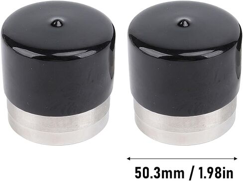Tissting 2pcs Trailer Bearing Buddies, 1.78in/4.5cm Stainless Steel Boat Trailer Wheel Center Dust Cover Bearing Hub Protector with Protective Bras for Trailer Boat in Saudi Arabia