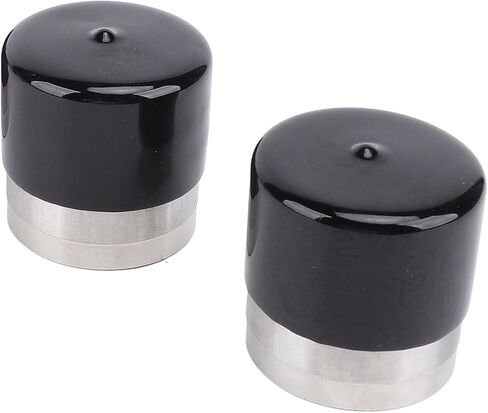 Tissting 2pcs Trailer Bearing Buddies, 1.78in/4.5cm Stainless Steel Boat Trailer Wheel Center Dust Cover Bearing Hub Protector with Protective Bras for Trailer Boat in Saudi Arabia