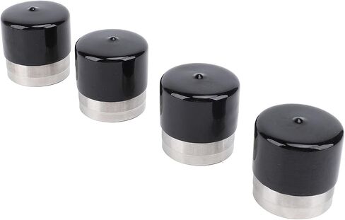 Tissting 2pcs Trailer Bearing Buddies, 1.78in/4.5cm Stainless Steel Boat Trailer Wheel Center Dust Cover Bearing Hub Protector with Protective Bras for Trailer Boat in Saudi Arabia