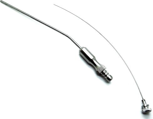 3× Frazier Tube No. 12 (4mm), 7.6" Aspirator Diagnostic Stainless Steel Instruments in Saudi Arabia