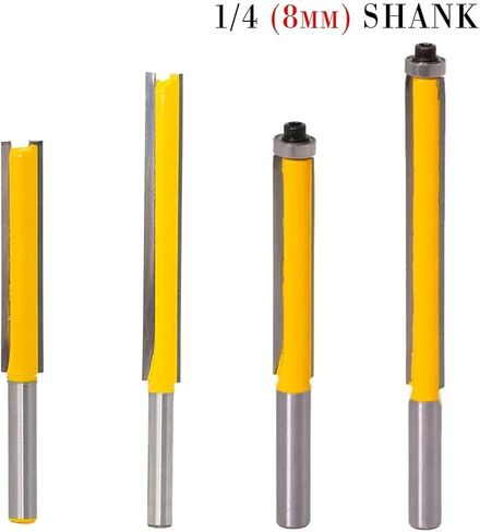 Pattern Flush Trim Bit 1/4 8MM Shank Wood Working Tools 1Pcs ( Size : 8mm shank-01 ) in Saudi Arabia