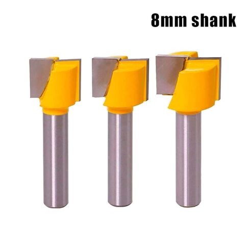 بت تنظيف الخشب بت 8 مم شانك مستقيم جهاز التوجيه بت نظيفة النجارة البتات آلة الطاقة 1pcs (الحجم: رقم 1) in Kuwait