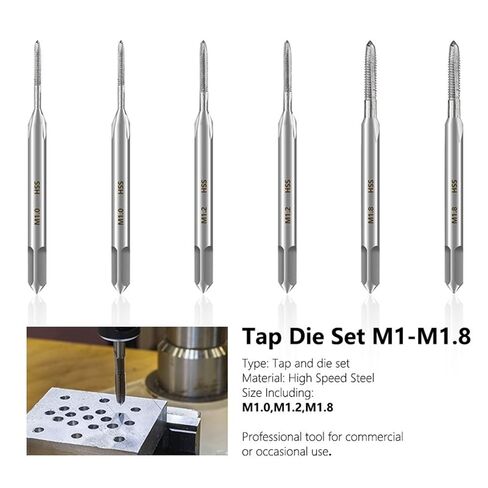 المسمار المتري الصنبور M1-3.5 مؤشر ترابط الماكينة بتات الحفر 6542 مستقيمة قابس الناي الفلوت النقر فوق أدوات يدوية 1pcs (اللون: مجموعة 3pcs) in Kuwait