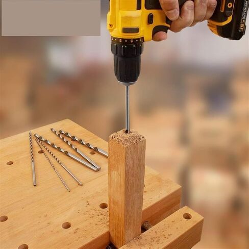 1pcs 2mm-16mm إضافي طوله 250 مم من البلاستيك الخشب البلاستيكي Hss twist بت (الحجم: 8 ملم) in Kuwait