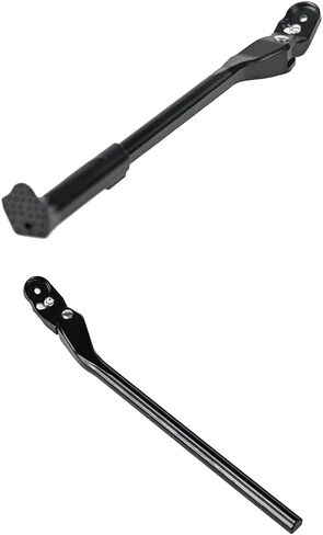 Carbon Fibre Quick Release Road Bicycle Side Kickstand Bicycle Accessories Mountain Bike Support Foot Brace, Black in Saudi Arabia