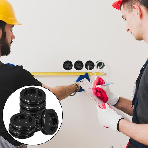 1.5 Inch Grommet, Rubber Grommet, 8 Pack Double-Sided Firewall Plugs, Round Cable Protector Fits 1-1/2" Drill Hole and 1-3/16" ID in Saudi Arabia