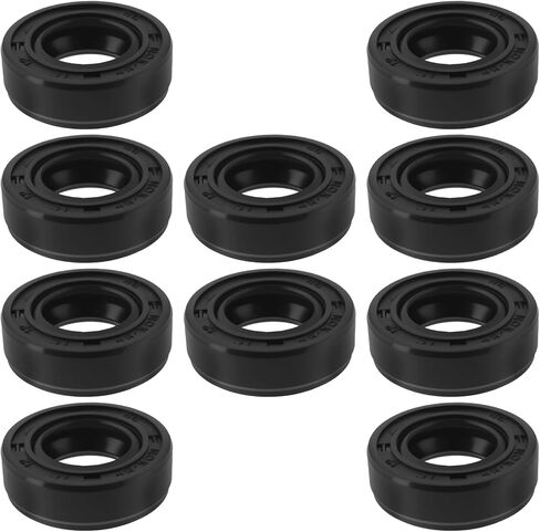 إنشاء فكرة 10pcs R23 مزدوج شفة TC نتريل رمح ختم مع ربيع 12x22x7mm مناسبة لختم رمح محرك المضخة الهيدروليكية in Kuwait