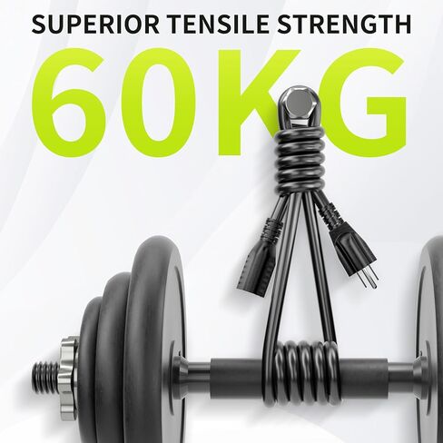 16/3 Black 15 FT (2Pack) Extension Cord, Indoor Extension Cord for Laptops, Coffee Makers, Office Home Appliances, 3 Prong Resistant Cable Flexible, 13A 125V 1625W ETL Listed in Saudi Arabia