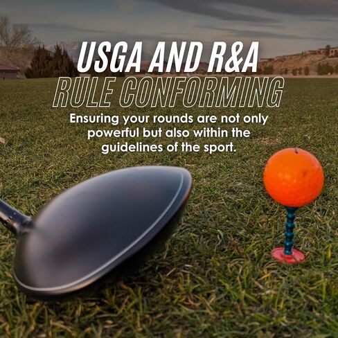 Yatta Golf Telos Premium Golf Golf Tees ، Tees الجولف القابل للتعديل والمكيف ، وقم بتنسيق أكبر وتصوير درجات أفضل in Saudi Arabia