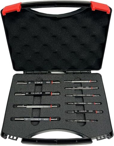Double End Thread Plug Gauge 10 PC Go & No Go Class 2B ANSI Taper Lock Design in Saudi Arabia