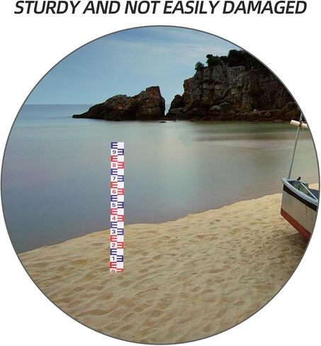 Cabilock Pool Pond Tank Water Level Gauge Sticker Set 2 Pieces Self-adhesive Night Reading in Saudi Arabia