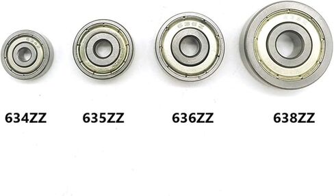 5pcs miniature deep groove ball تحمل 633zz 634zz 635zz 636zz 637zz 638zz 639zz in Saudi Arabia