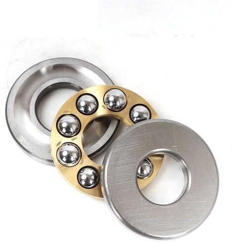 1pcs Plane Axial Thrust Ball Bearing Mini F2-6M F2.5-6M F3-8M F5-10M F6-12M F7-15M F8-16M F10-18M F12-21M F12-23M 3-in-1(F10-18M-10x18x5.5) in Saudi Arabia
