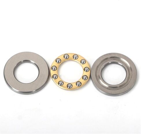 1pcs Plane Axial Thrust Ball Bearing Mini F2-6M F2.5-6M F3-8M F5-10M F6-12M F7-15M F8-16M F10-18M F12-21M F12-23M 3-in-1(F10-18M-10x18x5.5) in Saudi Arabia