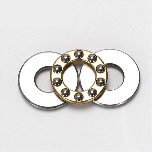 1pcs Plane Axial Thrust Ball Bearing Mini F2-6M F2.5-6M F3-8M F5-10M F6-12M F7-15M F8-16M F10-18M F12-21M F12-23M 3-in-1(F10-18M-10x18x5.5) in Saudi Arabia