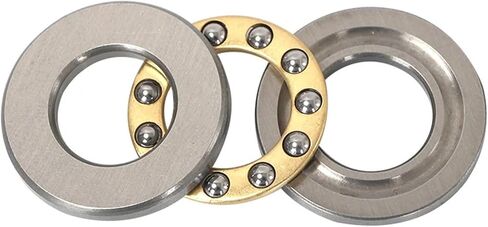 1pcs Plane Axial Thrust Ball Bearing Mini F2-6M F2.5-6M F3-8M F5-10M F6-12M F7-15M F8-16M F10-18M F12-21M F12-23M 3-in-1(F10-18M-10x18x5.5) in Saudi Arabia